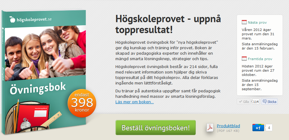 Högskoleprovet Högskoleprovet